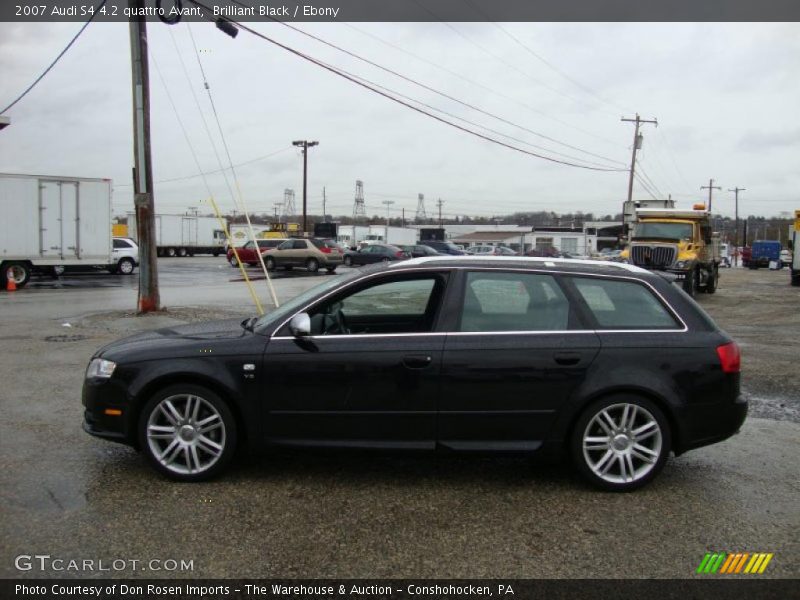 Brilliant Black / Ebony 2007 Audi S4 4.2 quattro Avant