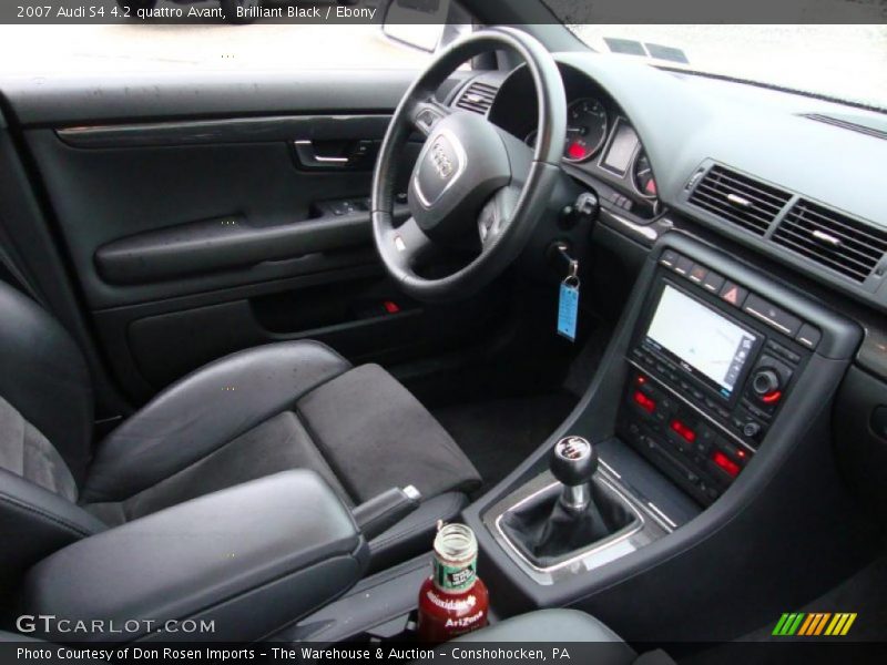 Dashboard of 2007 S4 4.2 quattro Avant