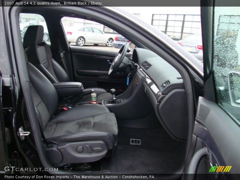  2007 S4 4.2 quattro Avant Ebony Interior