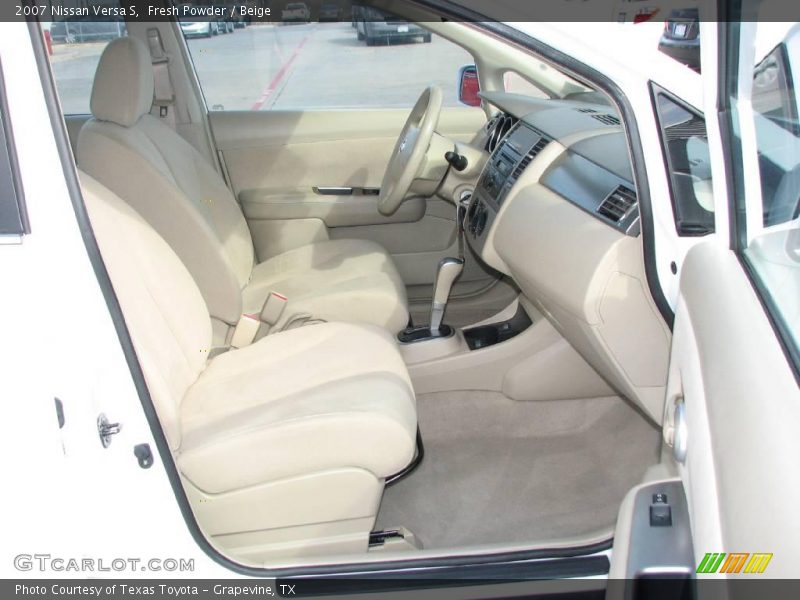 Fresh Powder / Beige 2007 Nissan Versa S