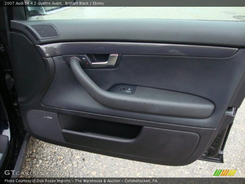 Brilliant Black / Ebony 2007 Audi S4 4.2 quattro Avant
