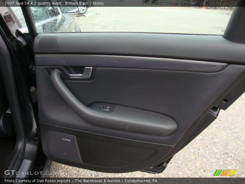 Brilliant Black / Ebony 2007 Audi S4 4.2 quattro Avant
