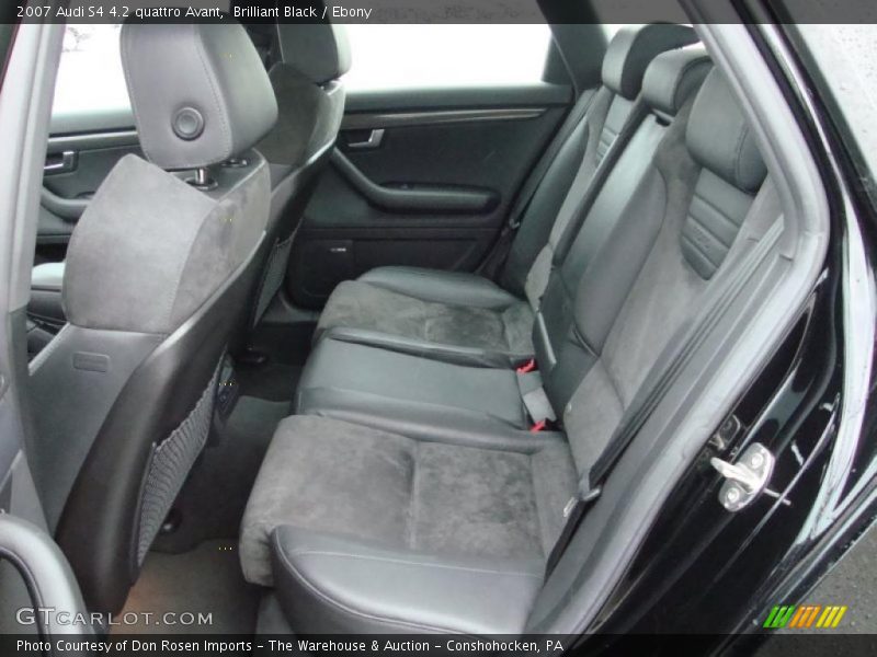  2007 S4 4.2 quattro Avant Ebony Interior