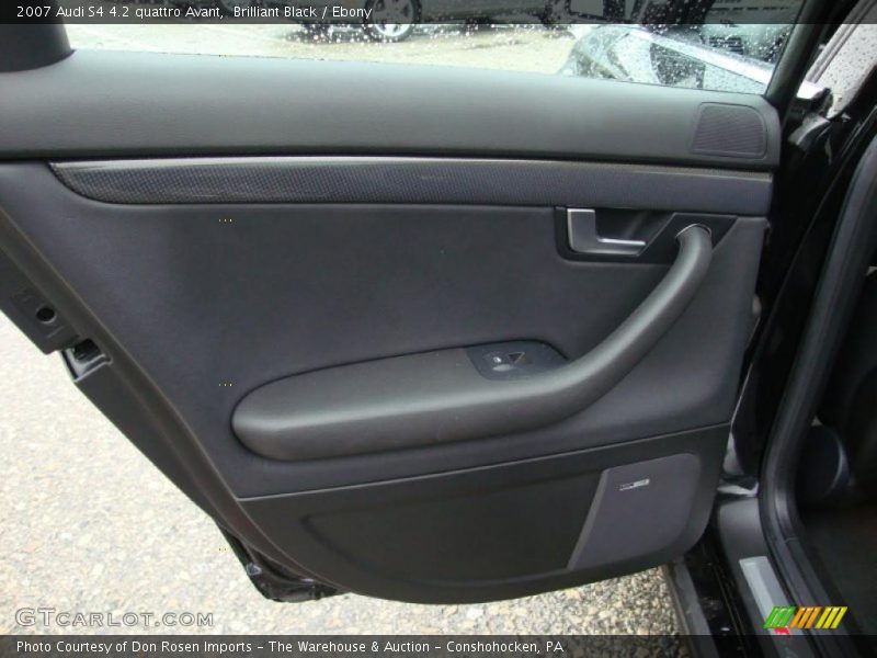 Brilliant Black / Ebony 2007 Audi S4 4.2 quattro Avant
