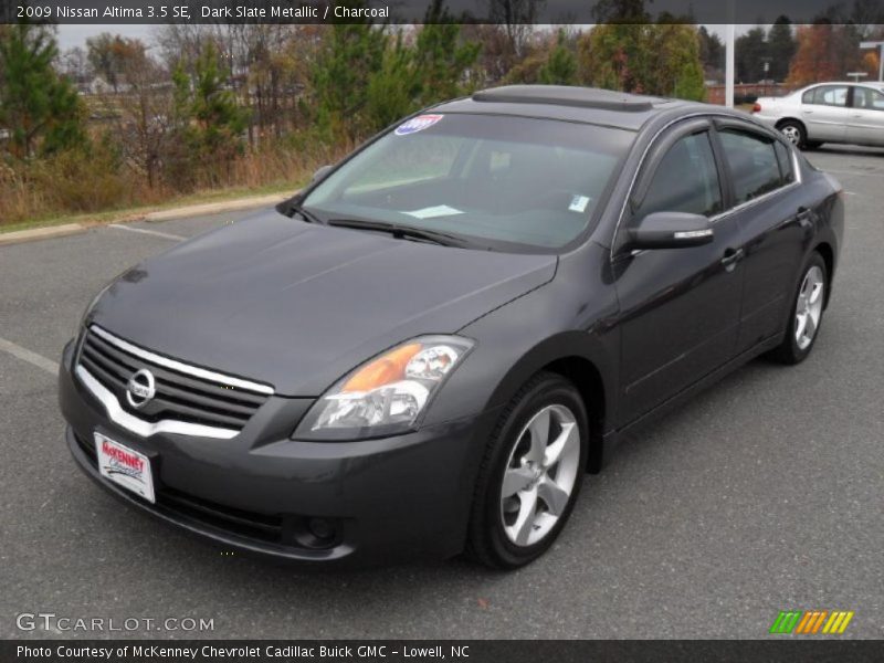 Dark Slate Metallic / Charcoal 2009 Nissan Altima 3.5 SE
