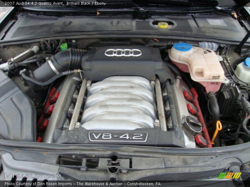  2007 S4 4.2 quattro Avant Engine - 4.2 Liter DOHC 40-Valve VVT V8