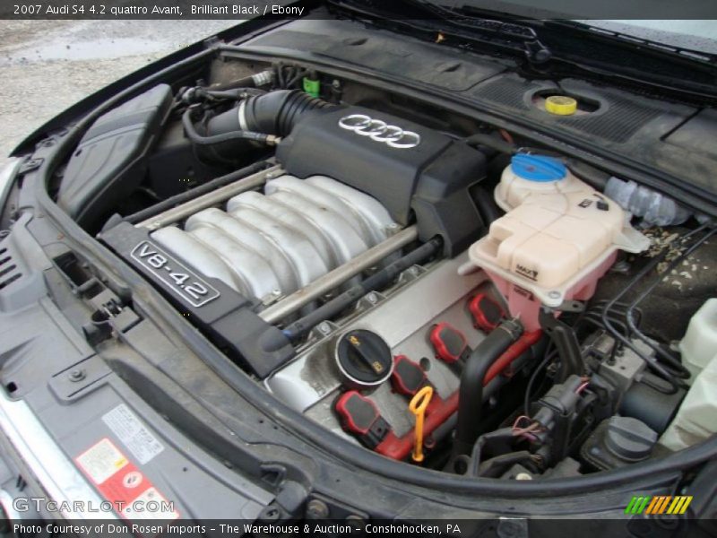  2007 S4 4.2 quattro Avant Engine - 4.2 Liter DOHC 40-Valve VVT V8