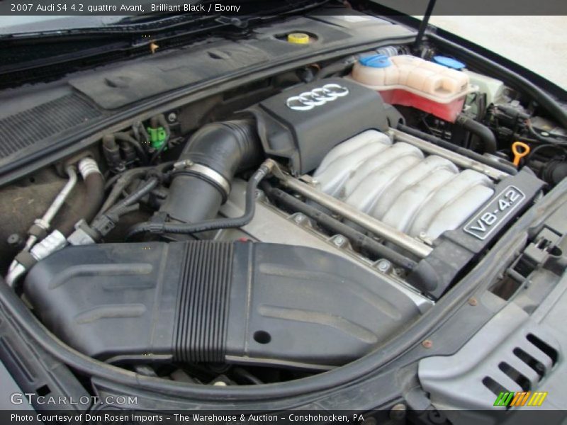  2007 S4 4.2 quattro Avant Engine - 4.2 Liter DOHC 40-Valve VVT V8