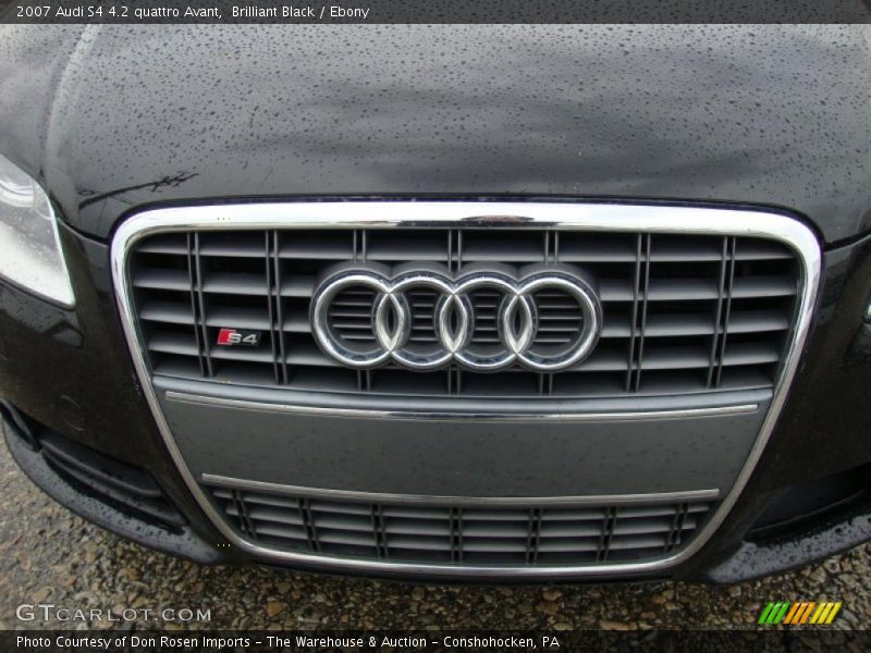 Brilliant Black / Ebony 2007 Audi S4 4.2 quattro Avant