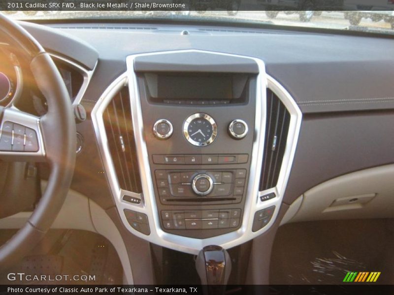 Black Ice Metallic / Shale/Brownstone 2011 Cadillac SRX FWD