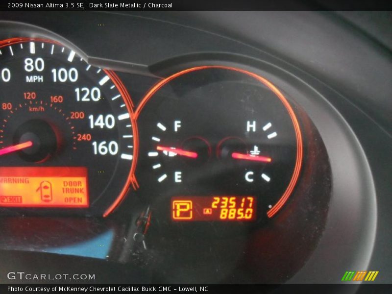 Dark Slate Metallic / Charcoal 2009 Nissan Altima 3.5 SE
