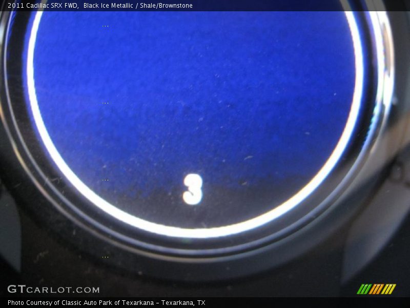 Black Ice Metallic / Shale/Brownstone 2011 Cadillac SRX FWD