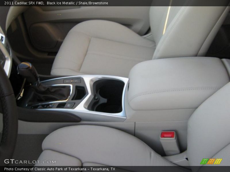 Black Ice Metallic / Shale/Brownstone 2011 Cadillac SRX FWD