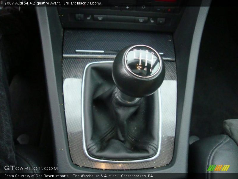  2007 S4 4.2 quattro Avant 6 Speed Manual Shifter