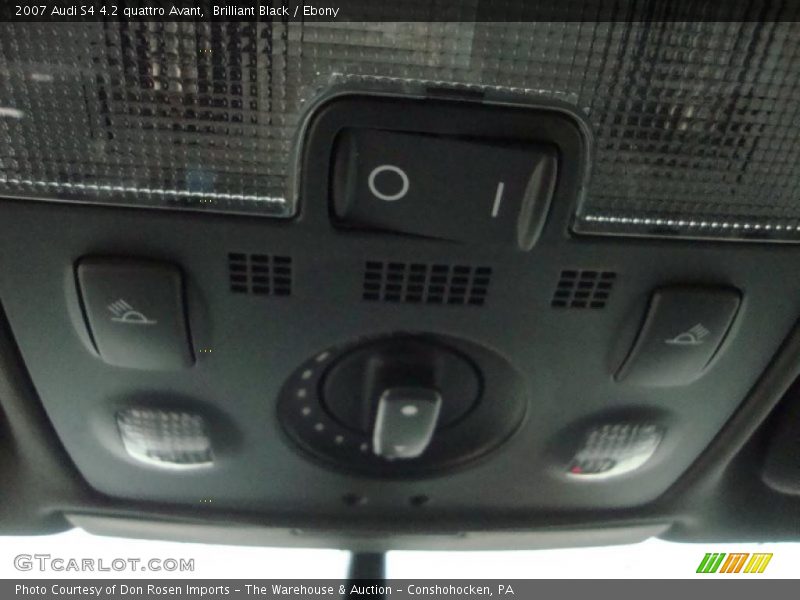 Brilliant Black / Ebony 2007 Audi S4 4.2 quattro Avant