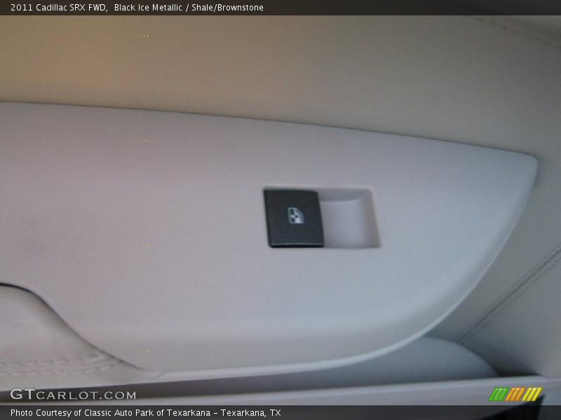 Black Ice Metallic / Shale/Brownstone 2011 Cadillac SRX FWD