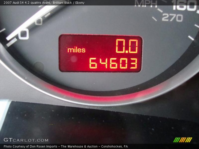 Brilliant Black / Ebony 2007 Audi S4 4.2 quattro Avant