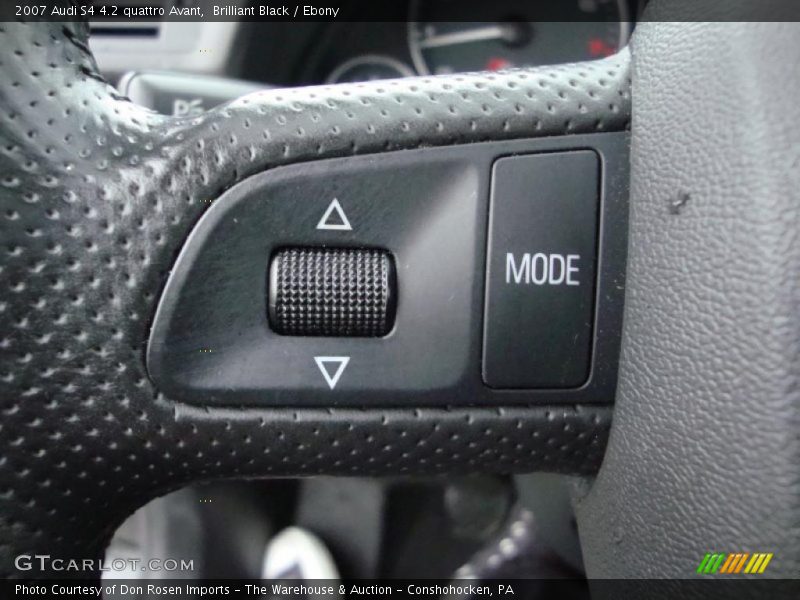 Brilliant Black / Ebony 2007 Audi S4 4.2 quattro Avant