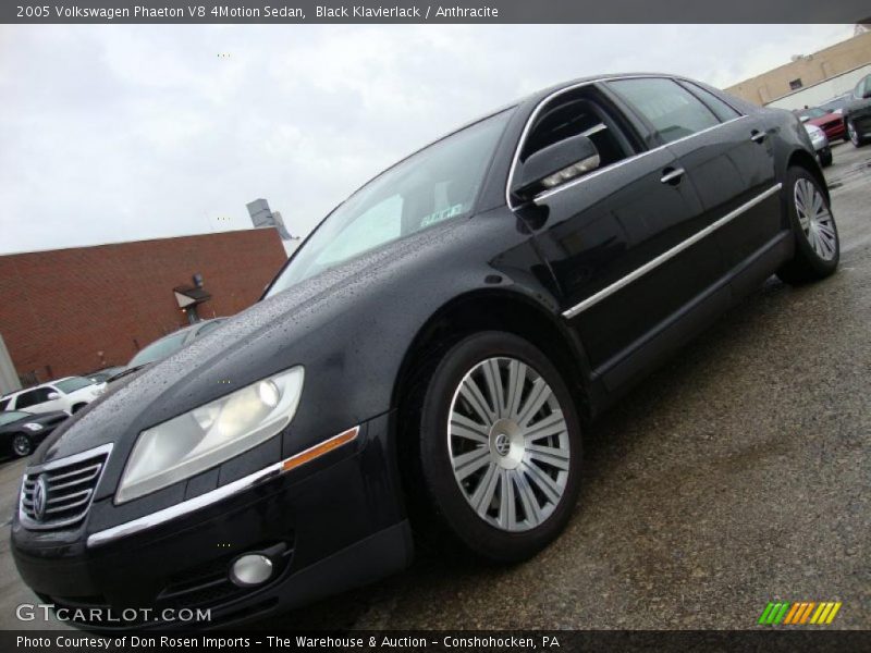 Black Klavierlack / Anthracite 2005 Volkswagen Phaeton V8 4Motion Sedan