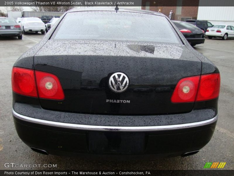 Black Klavierlack / Anthracite 2005 Volkswagen Phaeton V8 4Motion Sedan