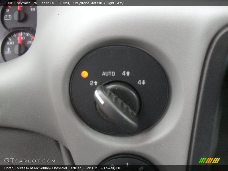 Controls of 2006 TrailBlazer EXT LT 4x4