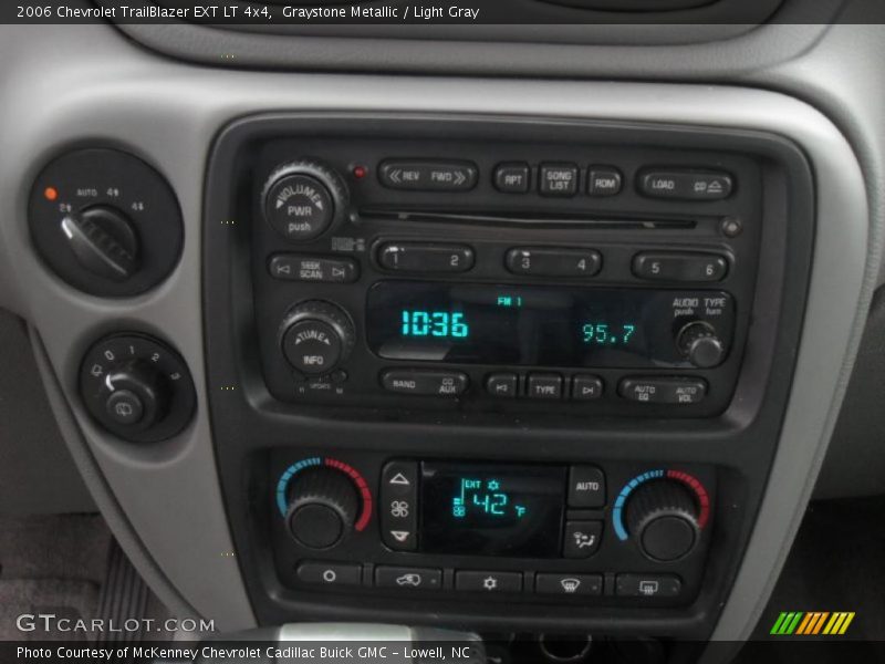 Controls of 2006 TrailBlazer EXT LT 4x4