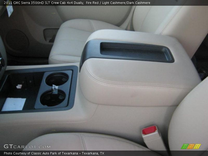 Fire Red / Light Cashmere/Dark Cashmere 2011 GMC Sierra 3500HD SLT Crew Cab 4x4 Dually
