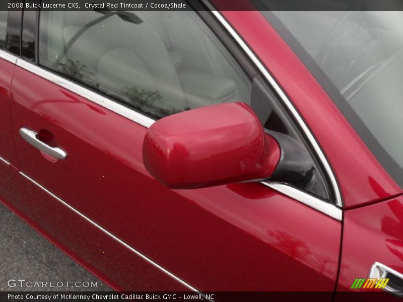 Crystal Red Tintcoat / Cocoa/Shale 2008 Buick Lucerne CXS