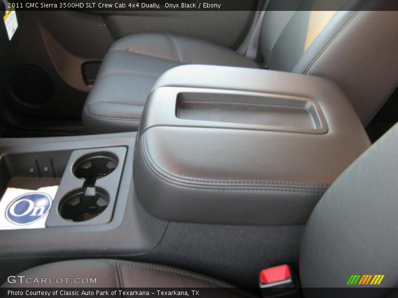 Onyx Black / Ebony 2011 GMC Sierra 3500HD SLT Crew Cab 4x4 Dually