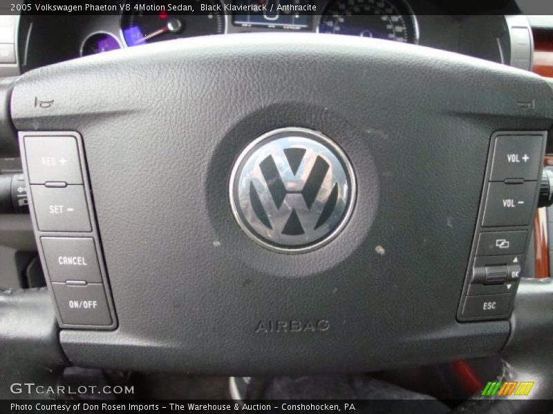 Black Klavierlack / Anthracite 2005 Volkswagen Phaeton V8 4Motion Sedan