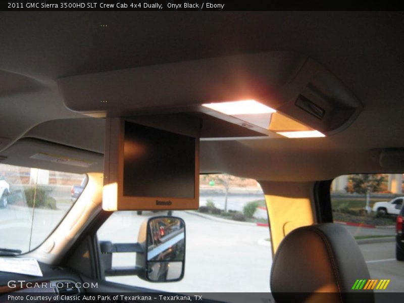 Onyx Black / Ebony 2011 GMC Sierra 3500HD SLT Crew Cab 4x4 Dually
