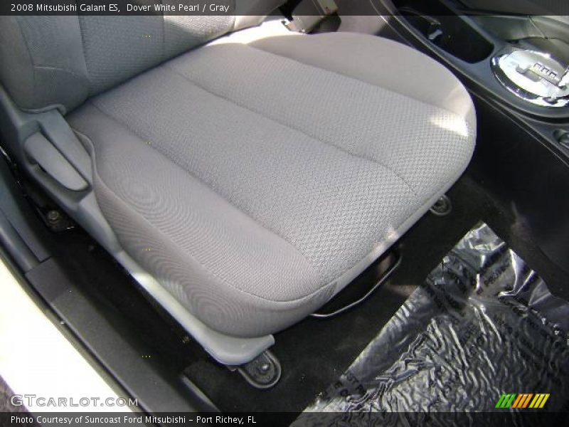 Dover White Pearl / Gray 2008 Mitsubishi Galant ES