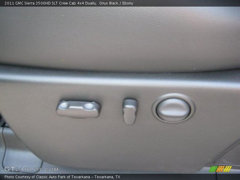 Onyx Black / Ebony 2011 GMC Sierra 3500HD SLT Crew Cab 4x4 Dually