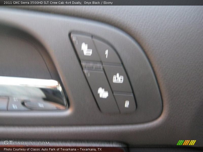 Onyx Black / Ebony 2011 GMC Sierra 3500HD SLT Crew Cab 4x4 Dually