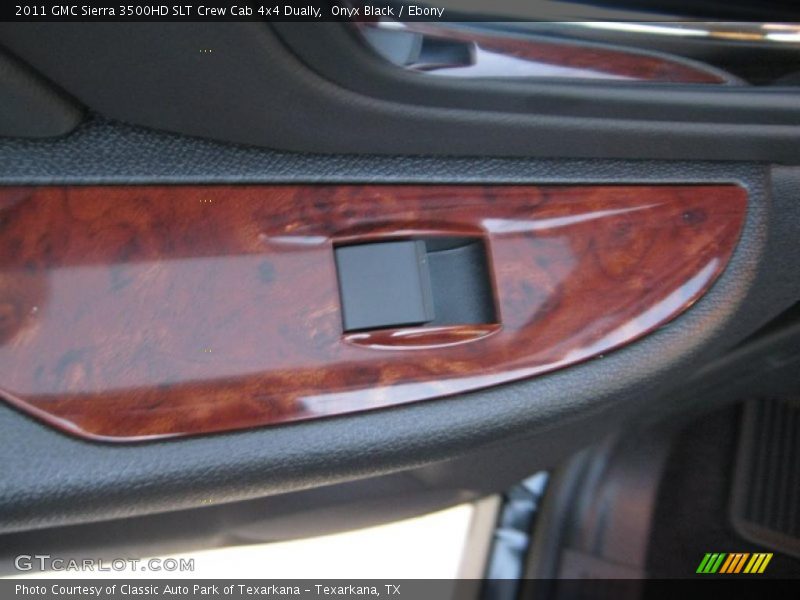 Onyx Black / Ebony 2011 GMC Sierra 3500HD SLT Crew Cab 4x4 Dually