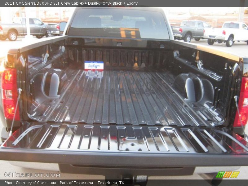 Onyx Black / Ebony 2011 GMC Sierra 3500HD SLT Crew Cab 4x4 Dually