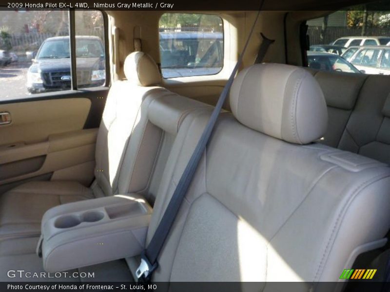 Nimbus Gray Metallic / Gray 2009 Honda Pilot EX-L 4WD