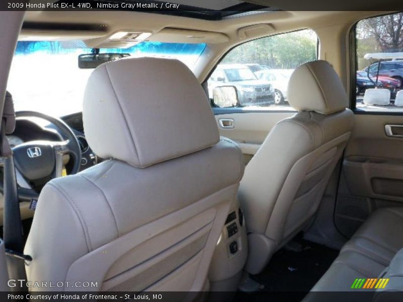 Nimbus Gray Metallic / Gray 2009 Honda Pilot EX-L 4WD