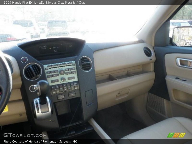 Nimbus Gray Metallic / Gray 2009 Honda Pilot EX-L 4WD