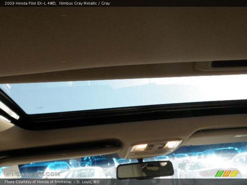 Nimbus Gray Metallic / Gray 2009 Honda Pilot EX-L 4WD