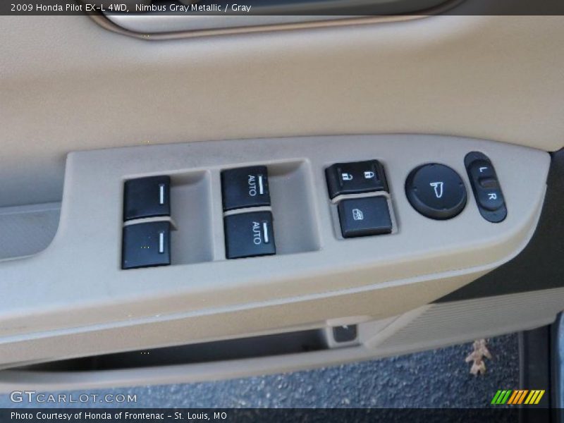 Nimbus Gray Metallic / Gray 2009 Honda Pilot EX-L 4WD