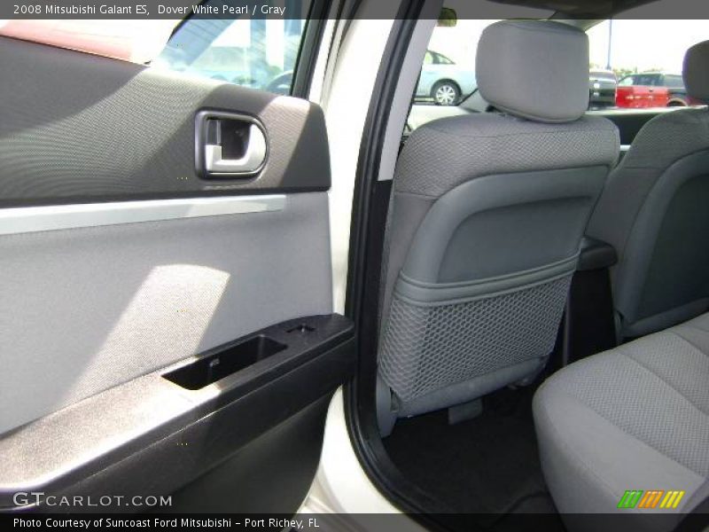 Dover White Pearl / Gray 2008 Mitsubishi Galant ES