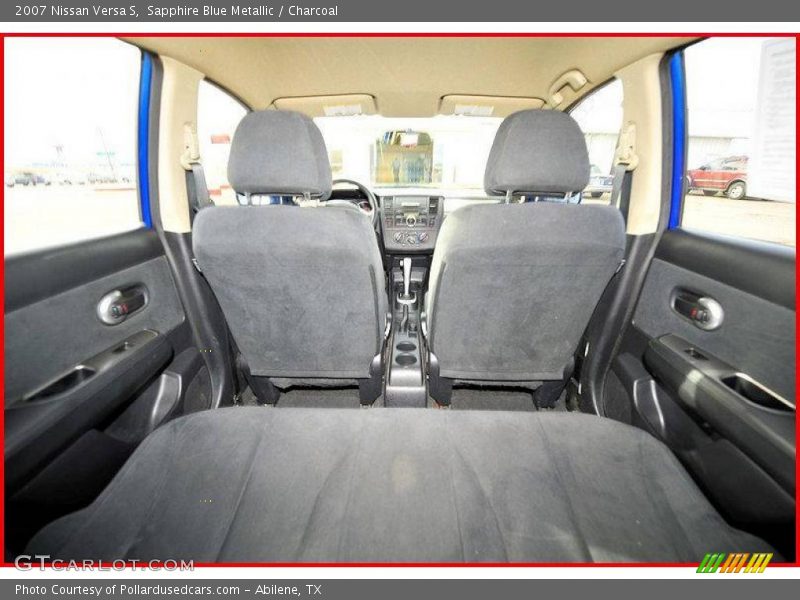 Sapphire Blue Metallic / Charcoal 2007 Nissan Versa S