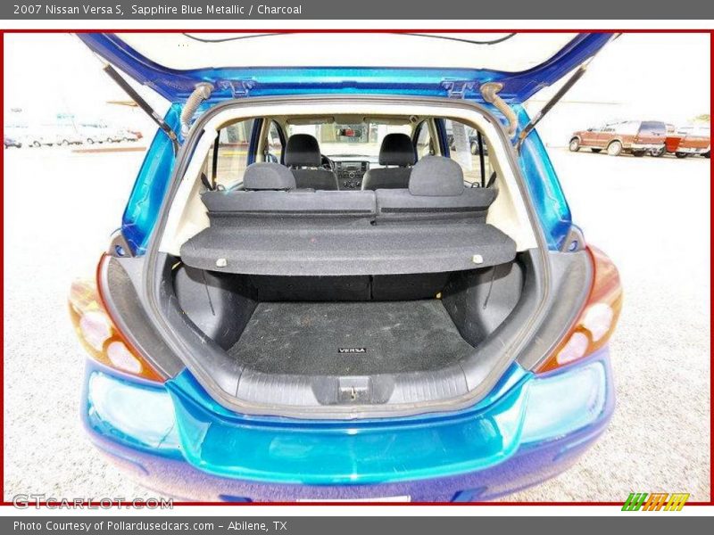 Sapphire Blue Metallic / Charcoal 2007 Nissan Versa S