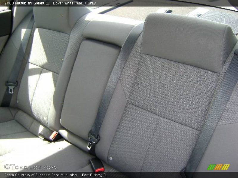 Dover White Pearl / Gray 2008 Mitsubishi Galant ES
