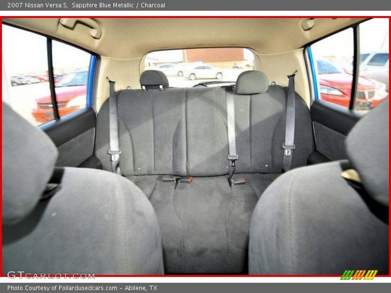 Sapphire Blue Metallic / Charcoal 2007 Nissan Versa S