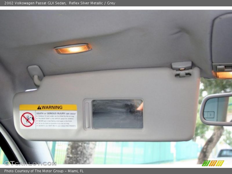 Reflex Silver Metallic / Grey 2002 Volkswagen Passat GLX Sedan