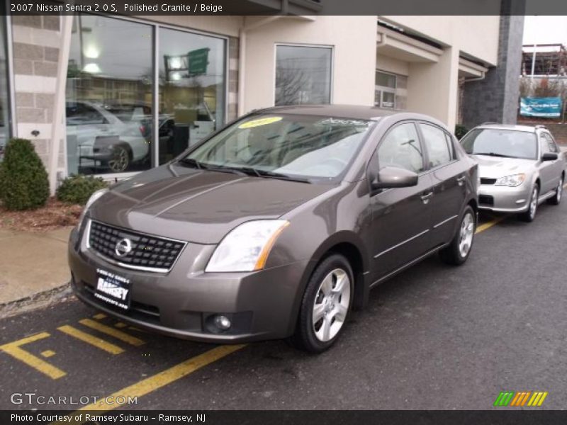 Polished Granite / Beige 2007 Nissan Sentra 2.0 S