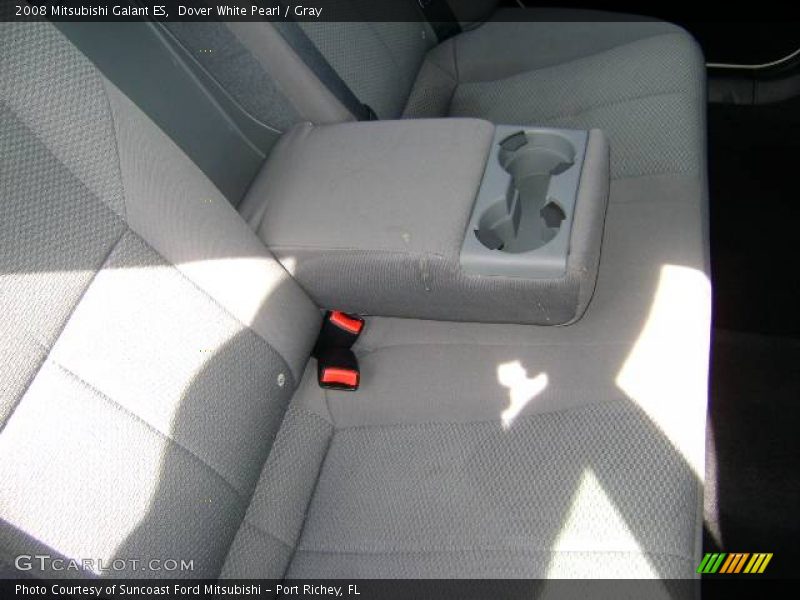 Dover White Pearl / Gray 2008 Mitsubishi Galant ES