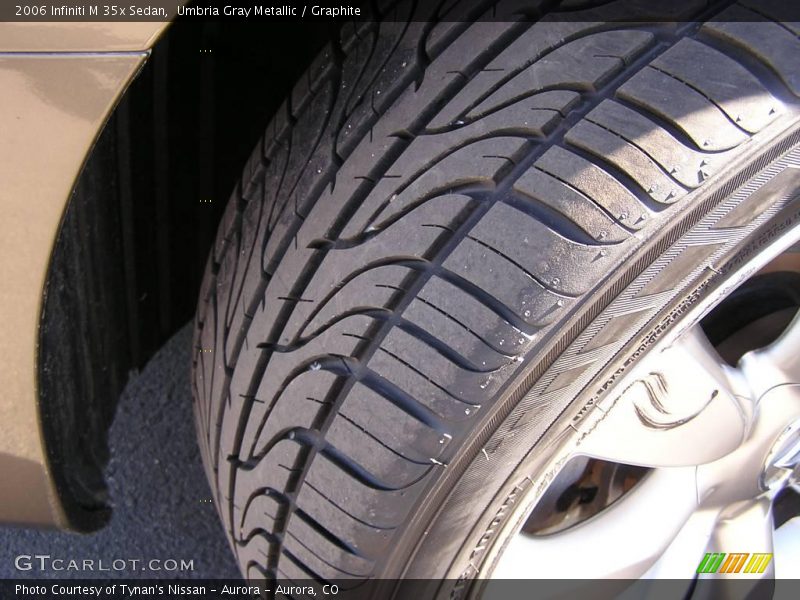 Umbria Gray Metallic / Graphite 2006 Infiniti M 35x Sedan